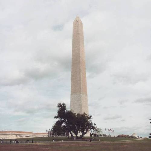 Long and white she said. The Washington monument. #washingtondc #washingtonmonument #beauty #cjinwas