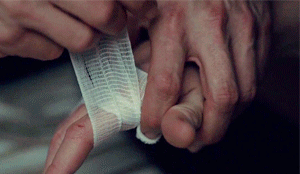 bu0nanotte: Stay with me. Where else would I go? Hannibal and Will ft. erotic post-murder