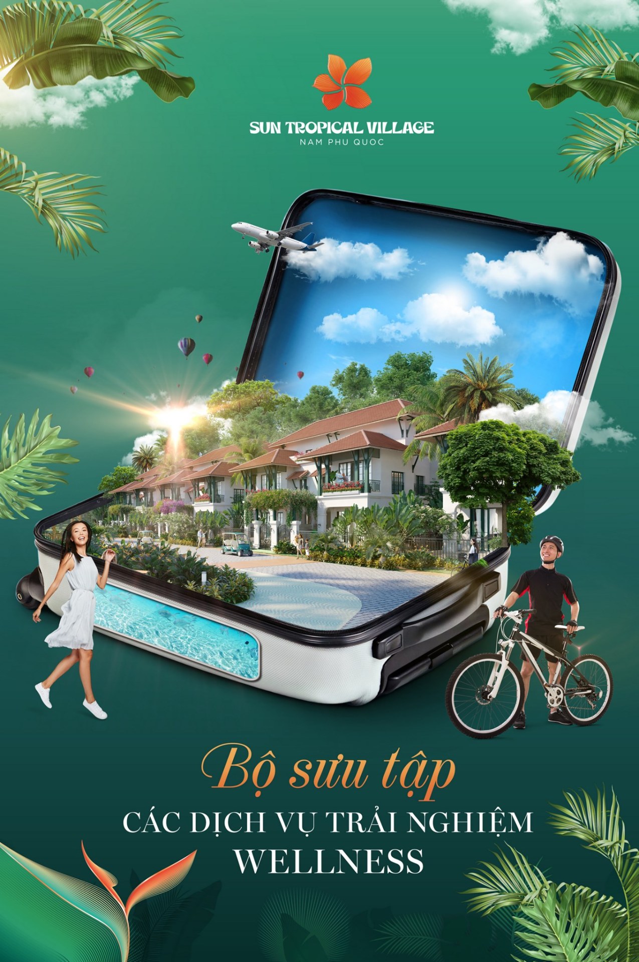 Công viên wellness bãi kem - vạn trải nghiệm độc đáo có 1-0-2 tại Sun Tropical Village Phu Quoc Công viên wellness bãi kem - vạn trải nghiệm độc đáo có 1-0-2 tại Sun Tropical Village Phu Quoc