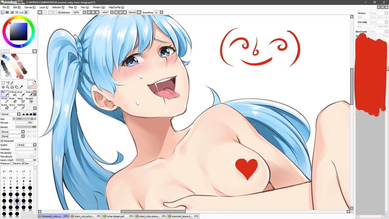 hidethisfolder:  commission in progress ( ͡° ͜ʖ ͡°)