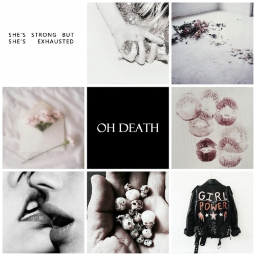 lux-deorum: Character Aesthetics: Aalis “I don’t fear death. I am death.”