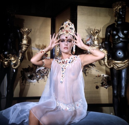 Jeanne Moreau, in Mata Hari, Agent H21, directed by Jean-Louis Richard, 1964