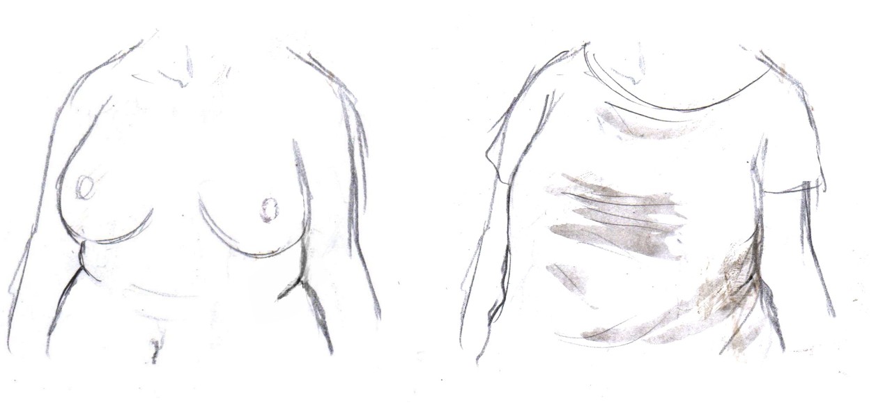 all confidence, no skill — HOW DO I DRAW BOOBS IN CLOTHING LIKE A SHIRT  OR