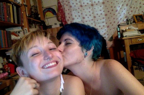 captainblucifer:  Caila and I had fun today <3 