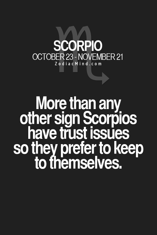 zodiacmind: Fun facts about your sign here And where do trust issues stem from?