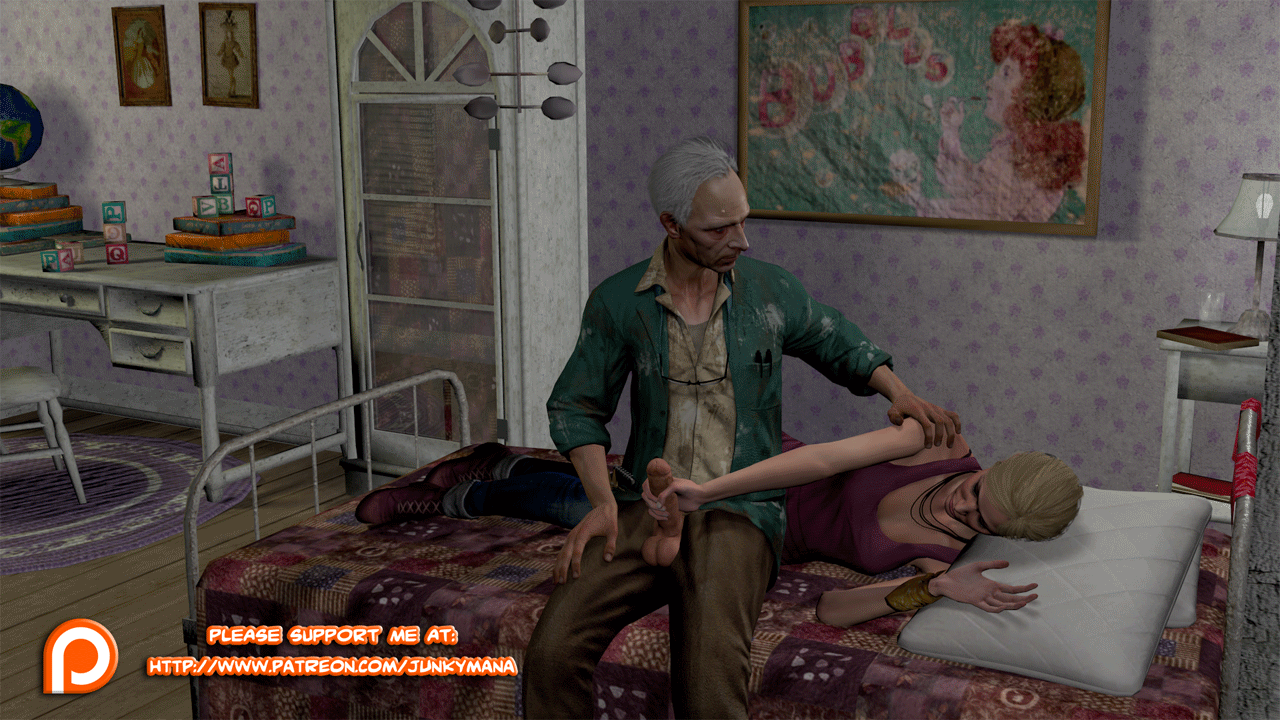 junkymana:  Daisy handjob - animatedEver wondered what happened while Jason was out?GIF