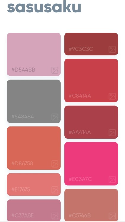got curious so I searched ss on picular.co. lots of pinks/reds and some blues. interesting