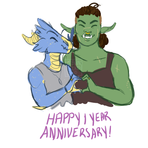 urbanbirdbud:a quick sketch to celebrate one year from the TAZ finale, and the sweet flips anniversa