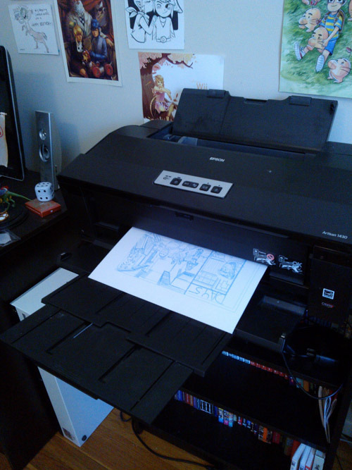 How I make the comics