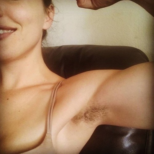 Hairy and Sweaty Armpits