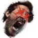 GRORG was taken behind the shed and bludgeoned to death with a shovel. GRORG left