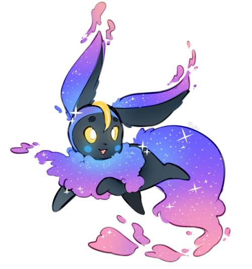 pichu-pii: Re-did my Cosmeon fusion!