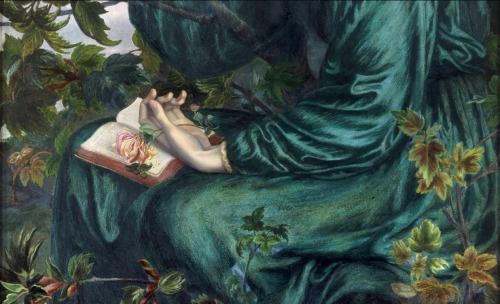 v-ersacrum:  Dante Gabriel Rossetti,  The Day Dream (detail), 1880 