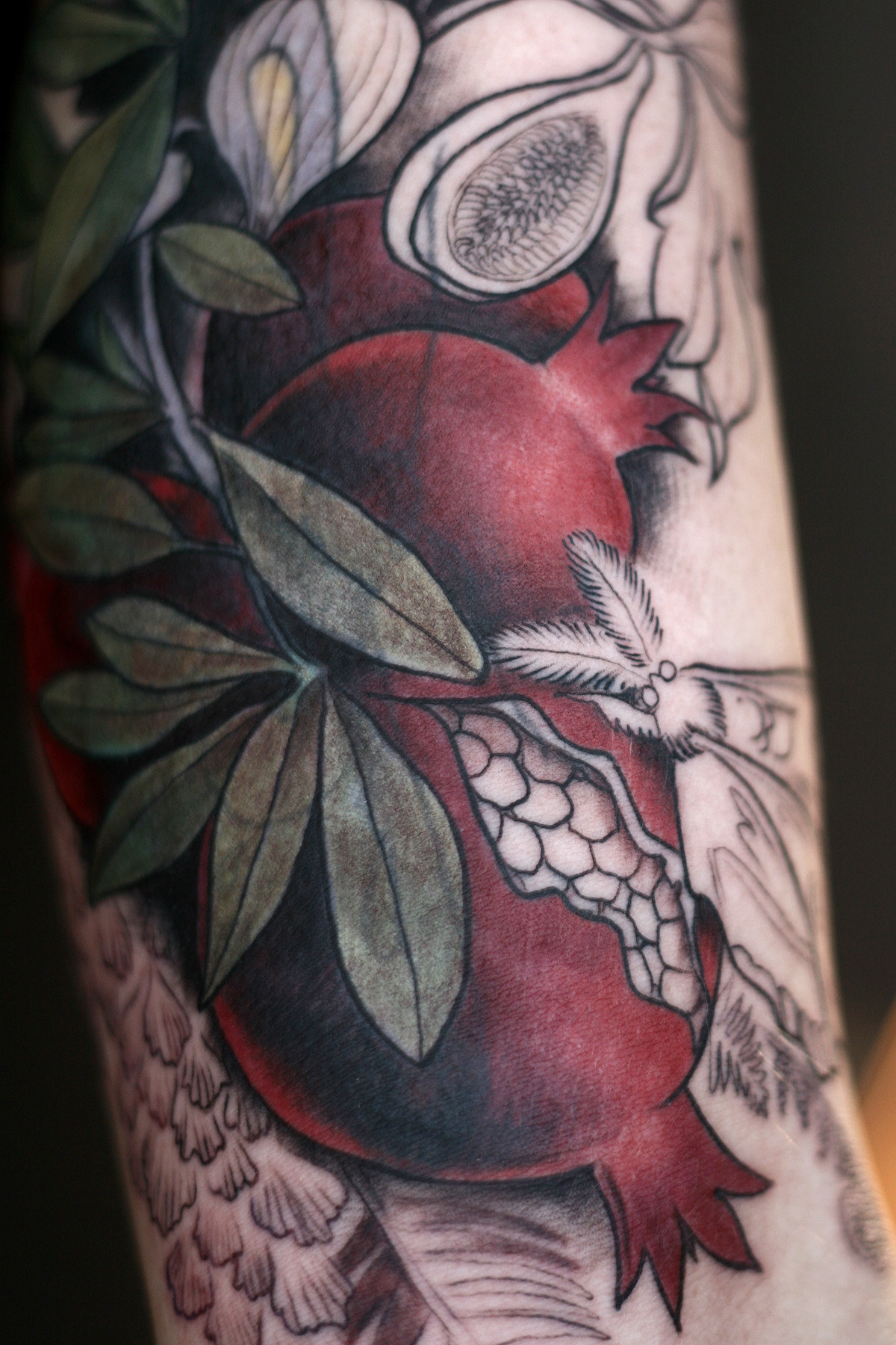 alicecarrier:  a peek at a cover-up in progress on my friend carson.  &lt;3