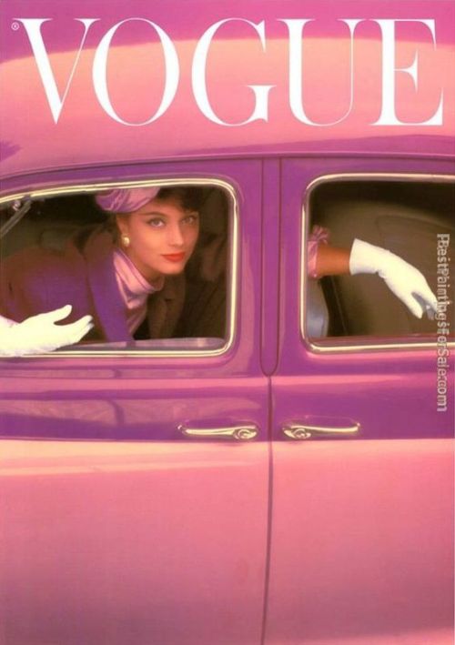 Norman Parkinson Vogue Cover , 1957