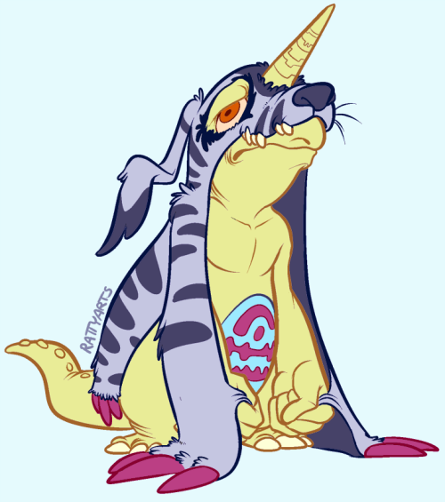 rattyarts:  Man, I love all the first gen Digimon so much. Gabu and Biyomon are my favs… and maybe Tentomon too, dammit they’re all great I can’t pick just one