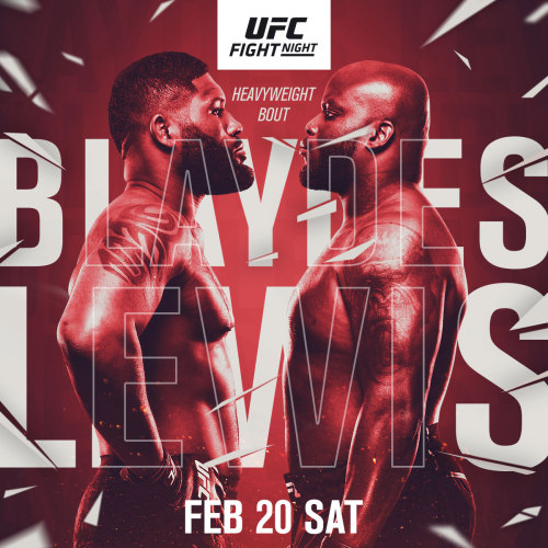 UFC Fight Night Blaydes vs Lewis