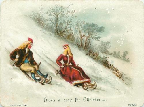 collectorsweekly:Have a Creepy Little Christmas with These Unsettling Victorian Cards