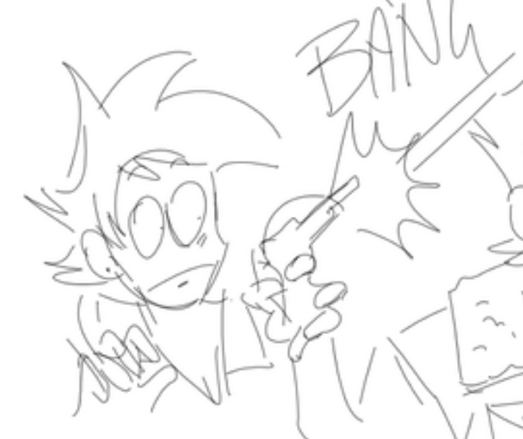 OLD very fast comic of gin’s stance on guns (she doesnt like them. they take the