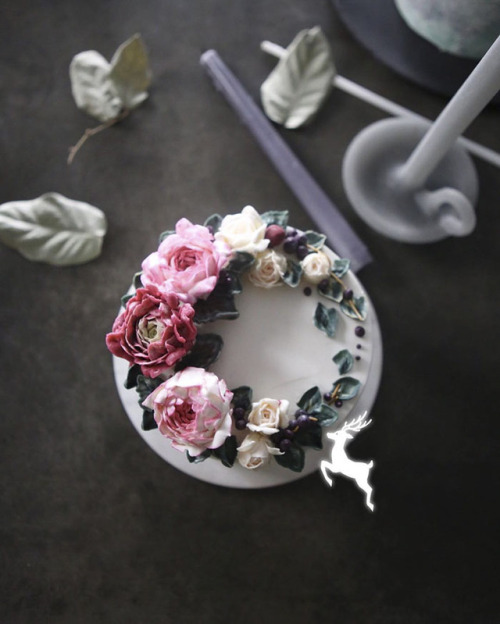 culturenlifestyle: Stunning Buttercream Floral Cakes That Are Way Too Beautiful to Eat by Seoul