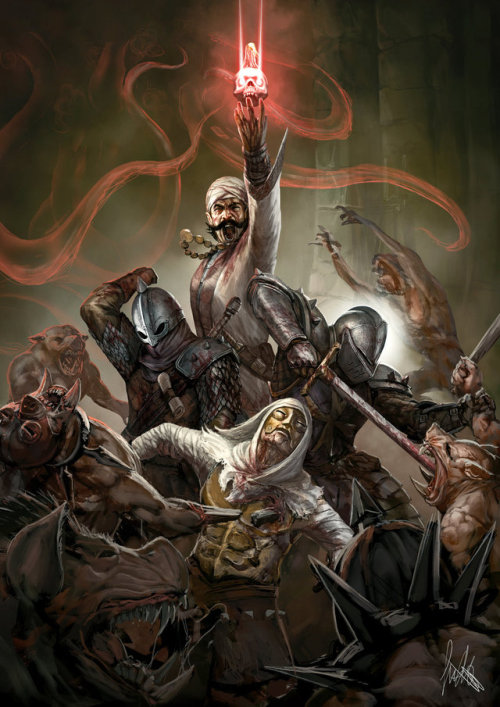 corgicongafas:“They breed quickly down there in the dark, but perhaps we can slay them even faster!”