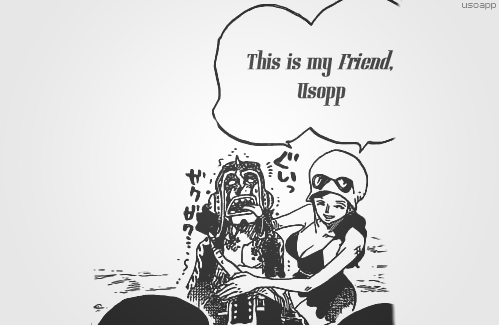 usoapp-archived:  Important Friendships - Usopp and Robin 