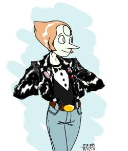 frankycreative:  Warm up sketch of Pearl