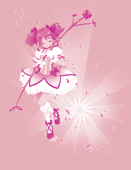 Puella Magi Madoka Magica - For GoodThe third part of a palette-based series I’m doing for Geequinox