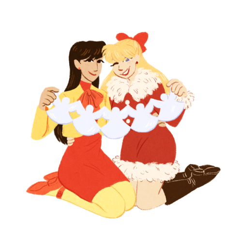 I Saw A Pic Of Some Very Cute Christmas Outfits They Wore So I Drew These Up Just For Fun!