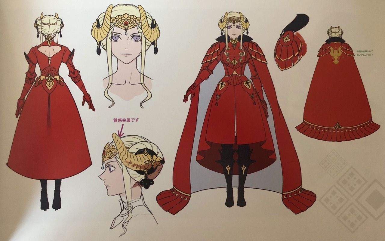 laetan:Post time-skip Edelgard, Claude, and Dmitri