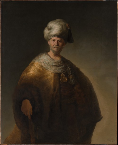 Rembrandt - Man in Oriental Costume (“The Noble Slav”) - 1632