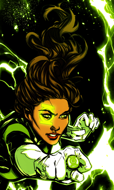 latineheroes:Jessica Cruz and Keli Quintela in Green Lantern 80th Anniversary