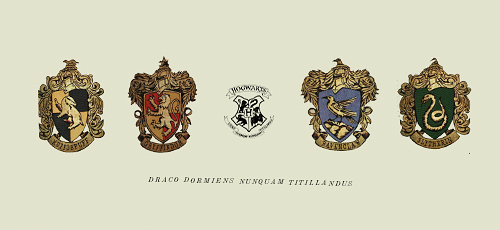 Porn oddhour: Harry Potter crests & mottos photos