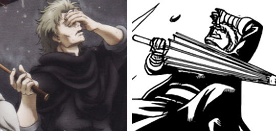 haibara-senpai:   Umibouzu, Kamui and Kagura: *go to the same planet to the same