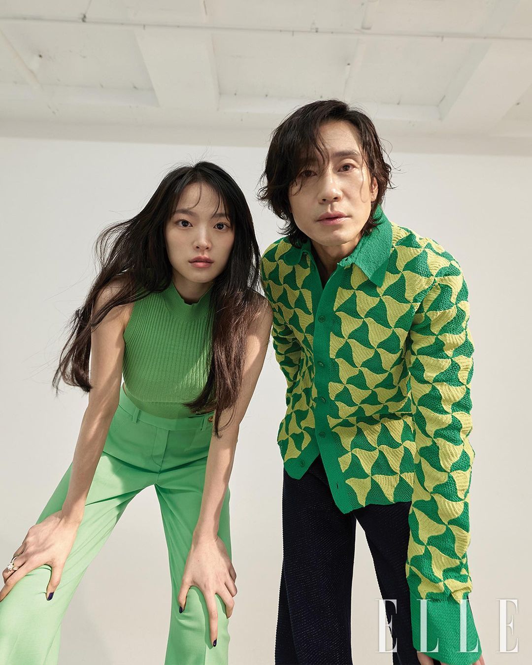 Chun Woo Hee and Shin Ha Gyun - Elle Magazine May Issue ‘22