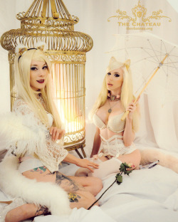 catgirlmanor:Keely Madison and Isibella Karnstein Whoa! I guess the Chateau is posting again! 
