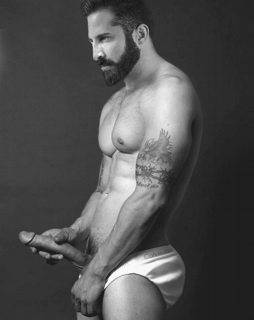 turnmeonmen:  Follow me at http://turnmeonmen.tumblr.com/  An exceptionally handsome, hairy, sexy, man - Makes one dream of things only two men can do together!  WOOF