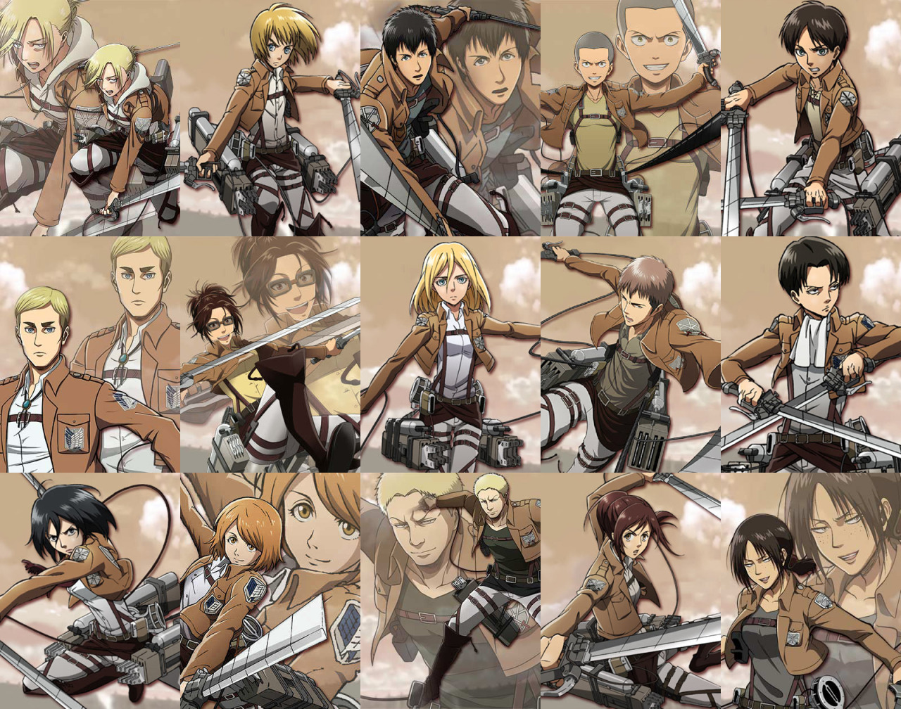 Hangeki no Tsubasa - Starter Class (Recruit, Commander, Captain, Squad Leader, Special