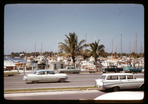 lostslideshows:“Marina Across the Road” - 1950s