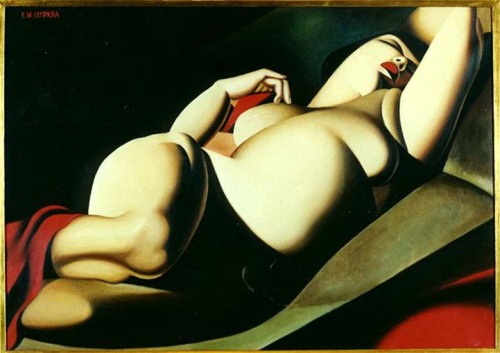 La Belle Rafaela, 1927, Tamara de Lempickahttps://www.wikiart.org/en/tamara-de-lempicka/la-belle-raf