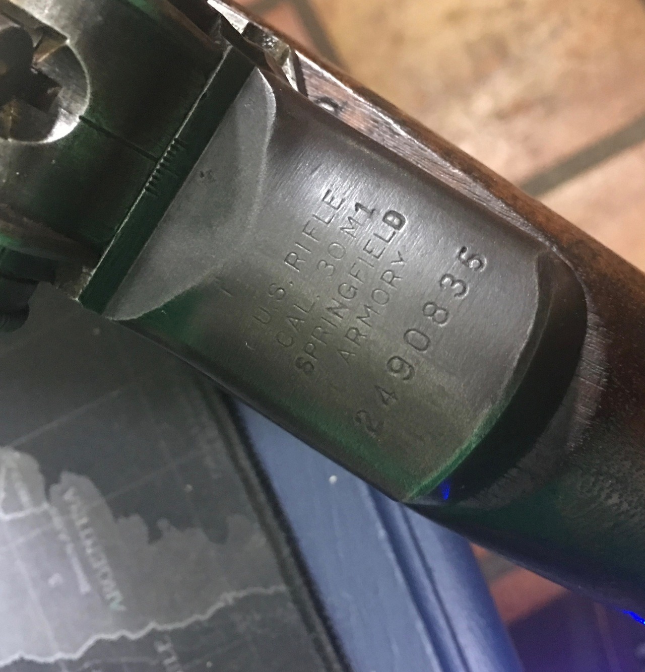 Springfield M1 Garand Receiver dates to 1945 but the barrel is dated ...