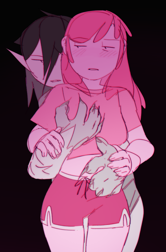 Marcy Giving Pb A Big Monster Hug :)