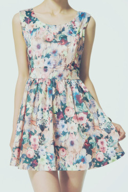 tbdressfashion:  floral day dress free shipping 3rd. anniversary  