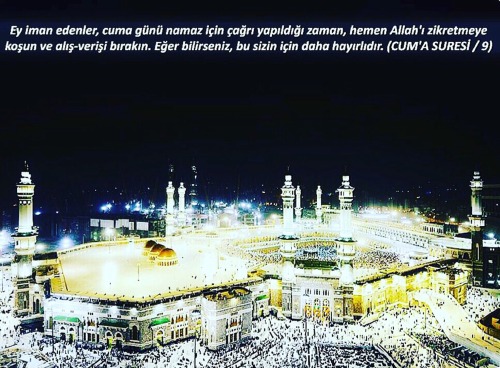 Cumanız Mübarek Olsun, Hayırlı Cumalar…