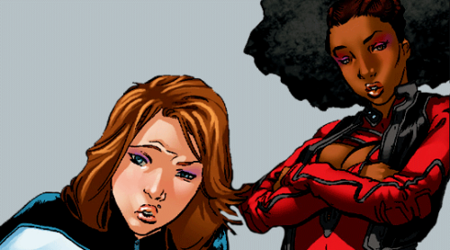 dani-moonstar:Stay tight, Colleen, I got a plan! femslash february  ★ colleen wing/misty knight 