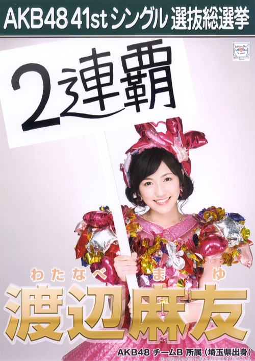 fujienyan: Mayuyu Sousenkyo Poster (2009-2016)