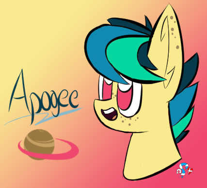 stormyarts: A little doodle of @shinodage‘s cuate pones, Apogee Shino is such a
