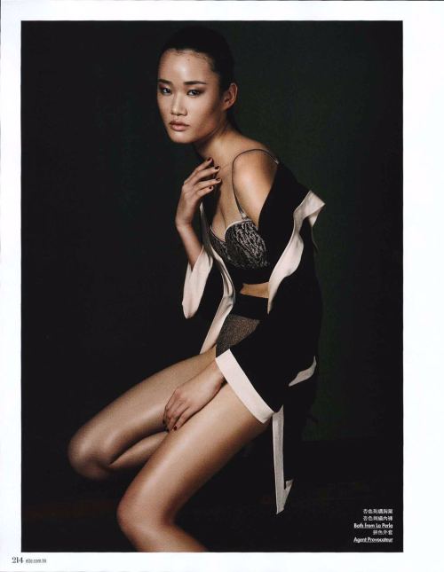 asianfemalemodel: Zhang Hui Jun by Raul Docosar for Elle Hongkong Feb 2016