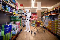 asylum-art-2:   					The Other Side – The very ordinary daily life of Stormtroopers from Star by Jorge Pérez Higuera With his project entitled The Other Side, the Spanish photographer Jorge Pérez Higuera is  having fun staging in a quirky way the