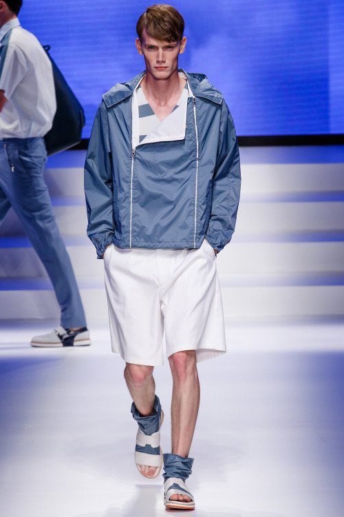 Malcolm de Ruiter for Salvatore Ferragamo SS14 menswear ph. Marcus Tondo